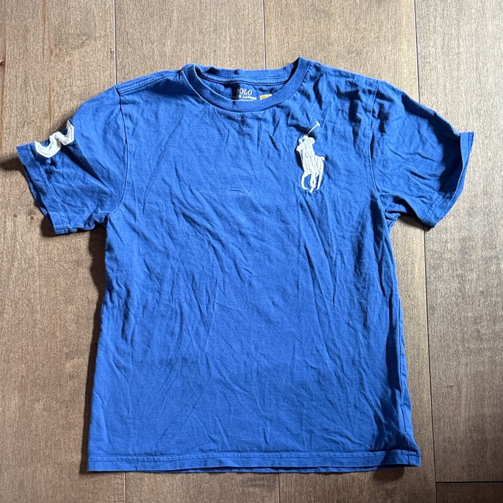 Polo by Ralph Lauren Blue Kids Short Sleeve Tee